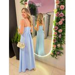 VESTIDO ZARA AZUL CLARO
