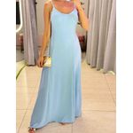 VESTIDO ZARA AZUL CLARO