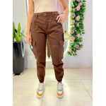 CALÇA JOGGER MARROM MARROM