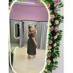 VESTIDO PLUS SIZE VIOLETA MIDI PRETO