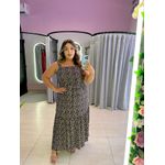 VESTIDO MIDI KATIA PRETO FLORIDO