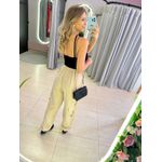 CALÇA CARGO ELASTICO NUDE