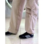 CALÇA CARGO ELASTICO NUDE