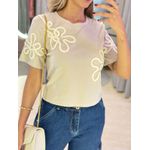 BLUSA LAURA AREIA