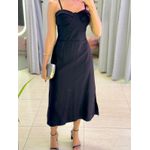 VESTIDO EDUARDA PRETO