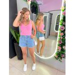 SHORT BOTÕES LATERAL JEANS