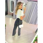 CALÇA WIDE ESTONADA PRETO