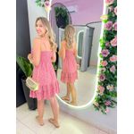 VESTIDO CURTO LIZ ROSA