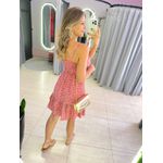 VESTIDO CURTO LIZ ROSA