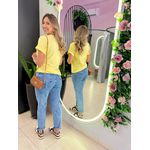 T-SHIRT CONCHA AMARELO