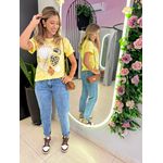 T-SHIRT CONCHA AMARELO