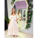 VESTIDO ALICIA AREIA
