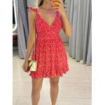 VESTIDO CURTO JAQUE VERMELHO