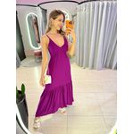 VESTIDO LONGO ANA HELENA ROXO