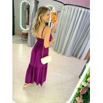 VESTIDO LONGO ANA HELENA ROXO