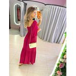 VESTIDO ALICIA ROSA ESCURO