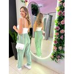 CALÇA CARGO ELASTICO VERDE