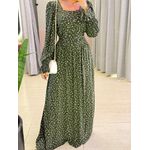 VESTIDO VIVIANE VERDE MILITAR