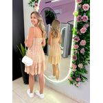 VESTIDO CURTO LIZ NUDE