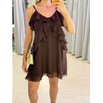VESTIDO NAILA MARROM