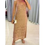 VESTIDO TRICOT TAINA NUDE