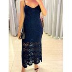 VESTIDO TRICOT TAINA AZUL