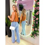 BLUSA ASSIMÉTRICA ISA MARROM