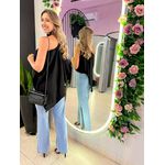 BLUSA ASSIMÉTRICA ISA PRETO