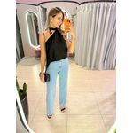 BLUSA ASSIMÉTRICA ISA PRETO