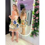 VESTIDO LARA CURTO OFF COLORIDO