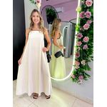 VESTIDO LINHO SILVIA CRU