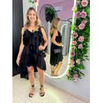 CONJUNTO BOHO CHIFFON PRETO
