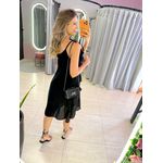 CONJUNTO BOHO CHIFFON PRETO