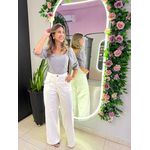 MAXI CROPPED LAISE CINZA