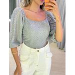 MAXI CROPPED LAISE CINZA