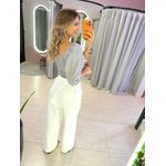 MAXI CROPPED LAISE CINZA