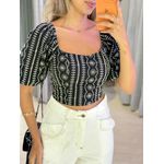 MAXI CROPPED LAISE PRETO