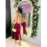 VESTIDO NICOLY MARSALA