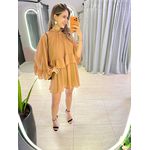 VESTIDO REBECA MARROM