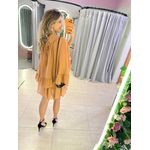 VESTIDO REBECA MARROM