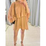 VESTIDO REBECA MARROM