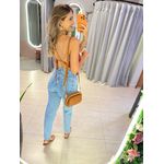 BLUSA ASSIMÉTRICA DUDA TERRA COTA