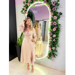 VESTIDO VIOLETA MANGA LONGA NUDE
