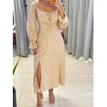 VESTIDO VIOLETA MANGA LONGA NUDE