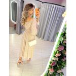 VESTIDO VIOLETA MANGA LONGA NUDE
