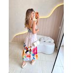 VESTIDO MIDI LAIS OFF COLORIDO