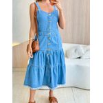 VESTIDO MIDI JEANS JEANS