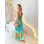 VESTIDO LONGO DENISE VERDE