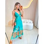 VESTIDO LONGO DENISE VERDE