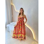 VESTIDO LUDMILLA MARROM